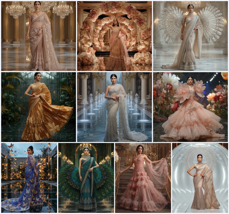 New 10 Saree AI Prompts for Lakeside and Riverfront Photography | saree profile pic ai prompt — AI image prompt